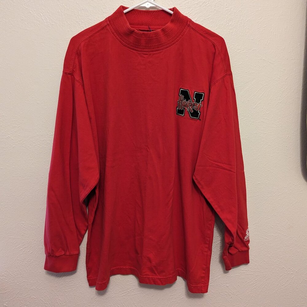 Vintage Nebraska Cornhuskers Turtleneck by Starter